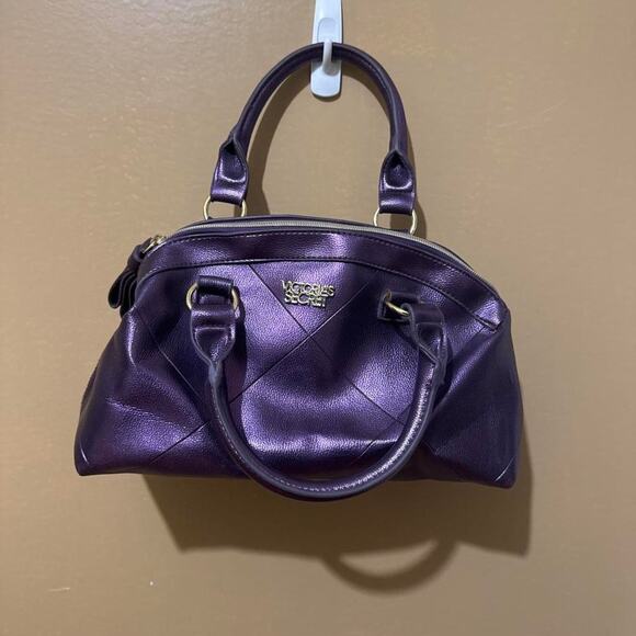 Victoria's Secret Handbags - NWT Victoria's Secret Purple Quilted SatcheL Halloween Purple